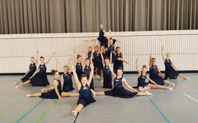 Hilde-Mädchen Sieger im Bezirksfinale Tanzen