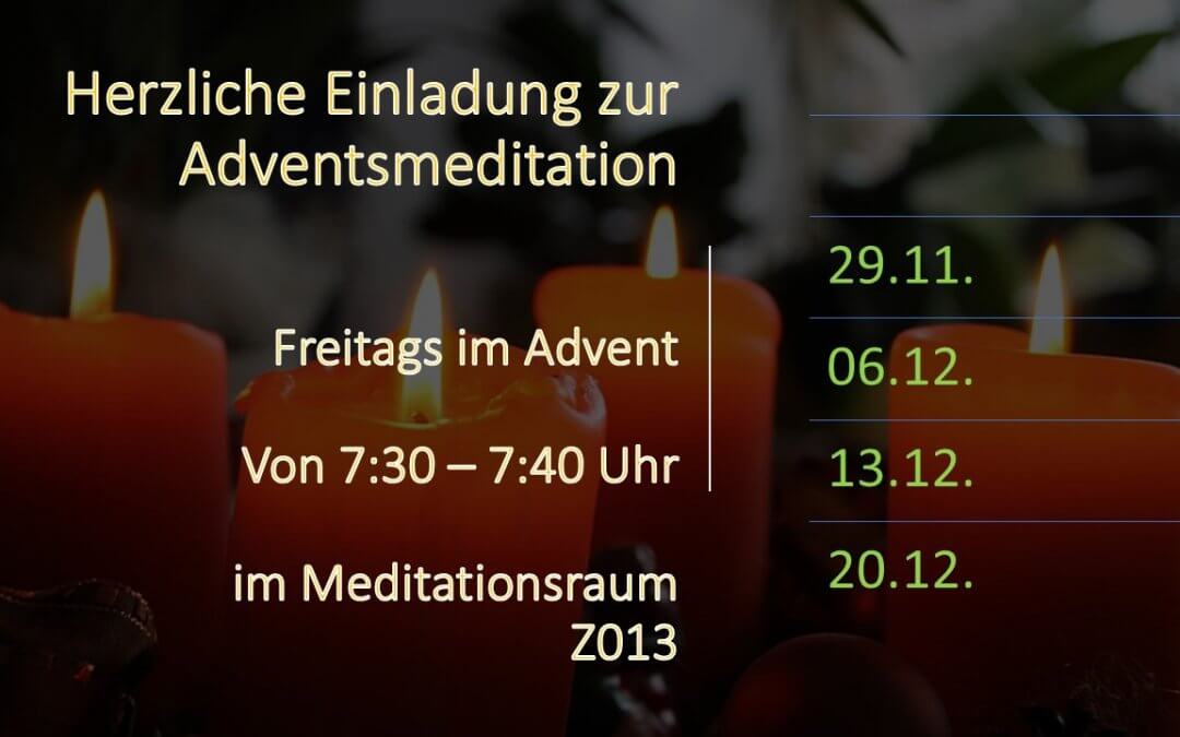 Besonderes Angebot im Advent