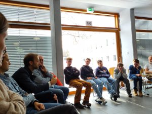 Abschlussdiskussion in der Mensa