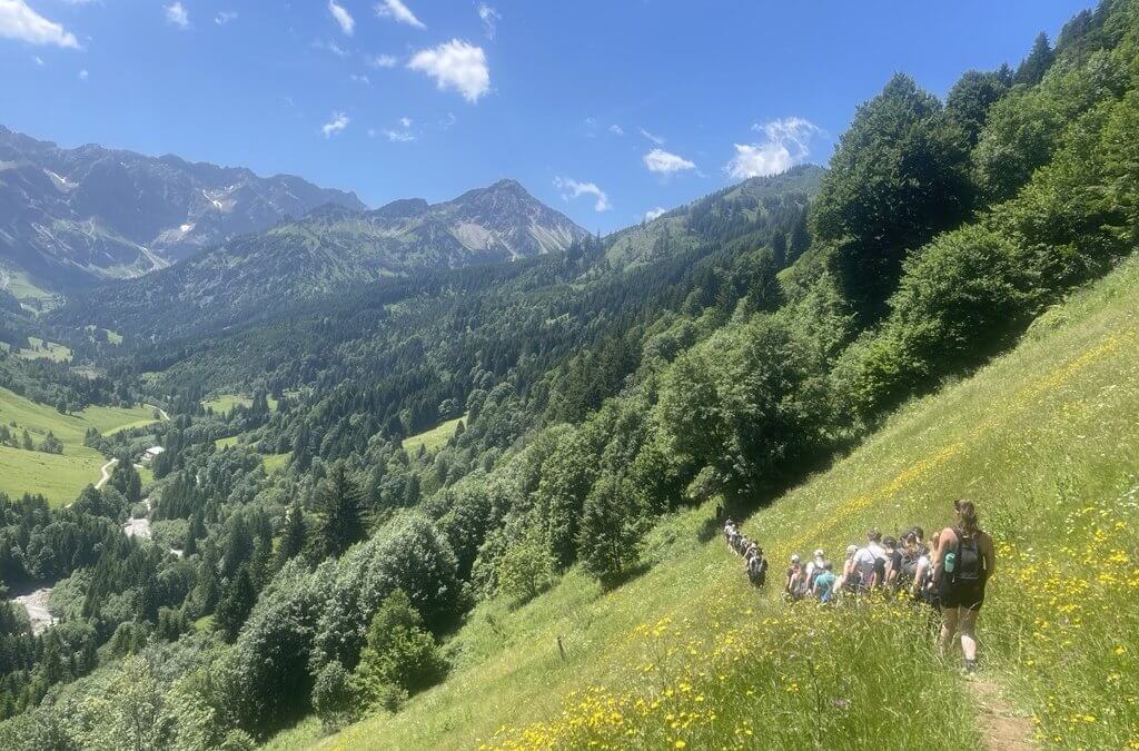 Geo12 Exkursionen Tag 1: rund ums Imberger Horn