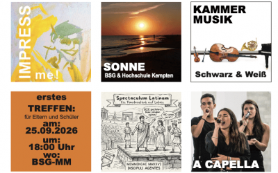 NEUES SCHULJAHR – NEUE KURSE – Anmeldung bis 16.07.2026